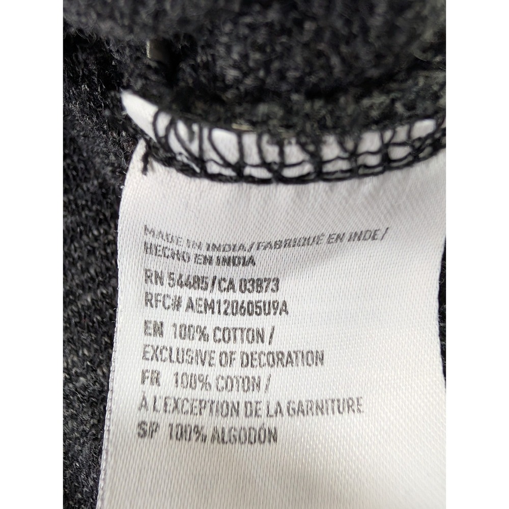 American Eagle Heritage Classic Fit Thermal Shirt Mens S Black Y2K Preppy Grunge - Picture 7 of 10